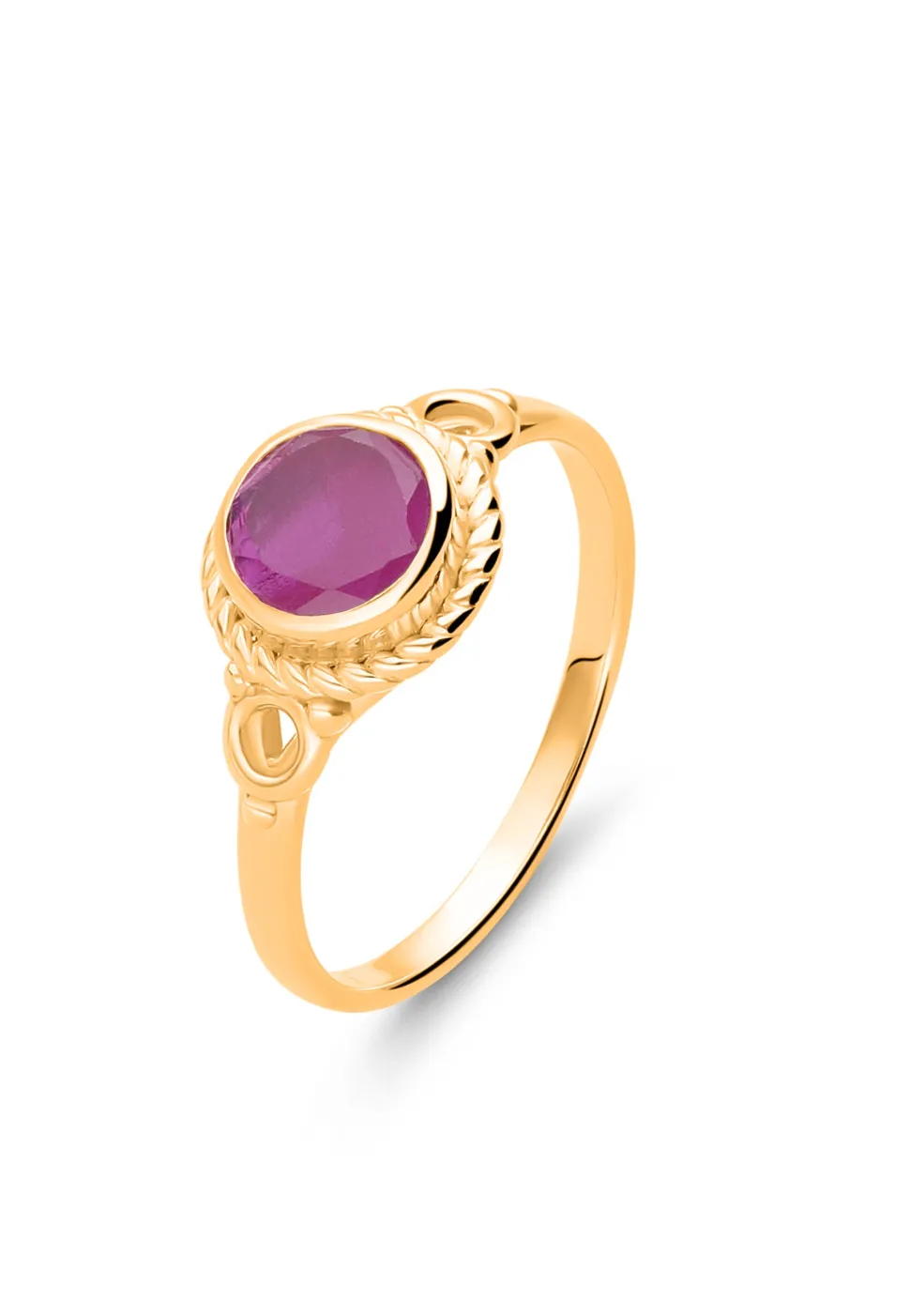 ANILLO AMIT BAÑADO EN ORO
