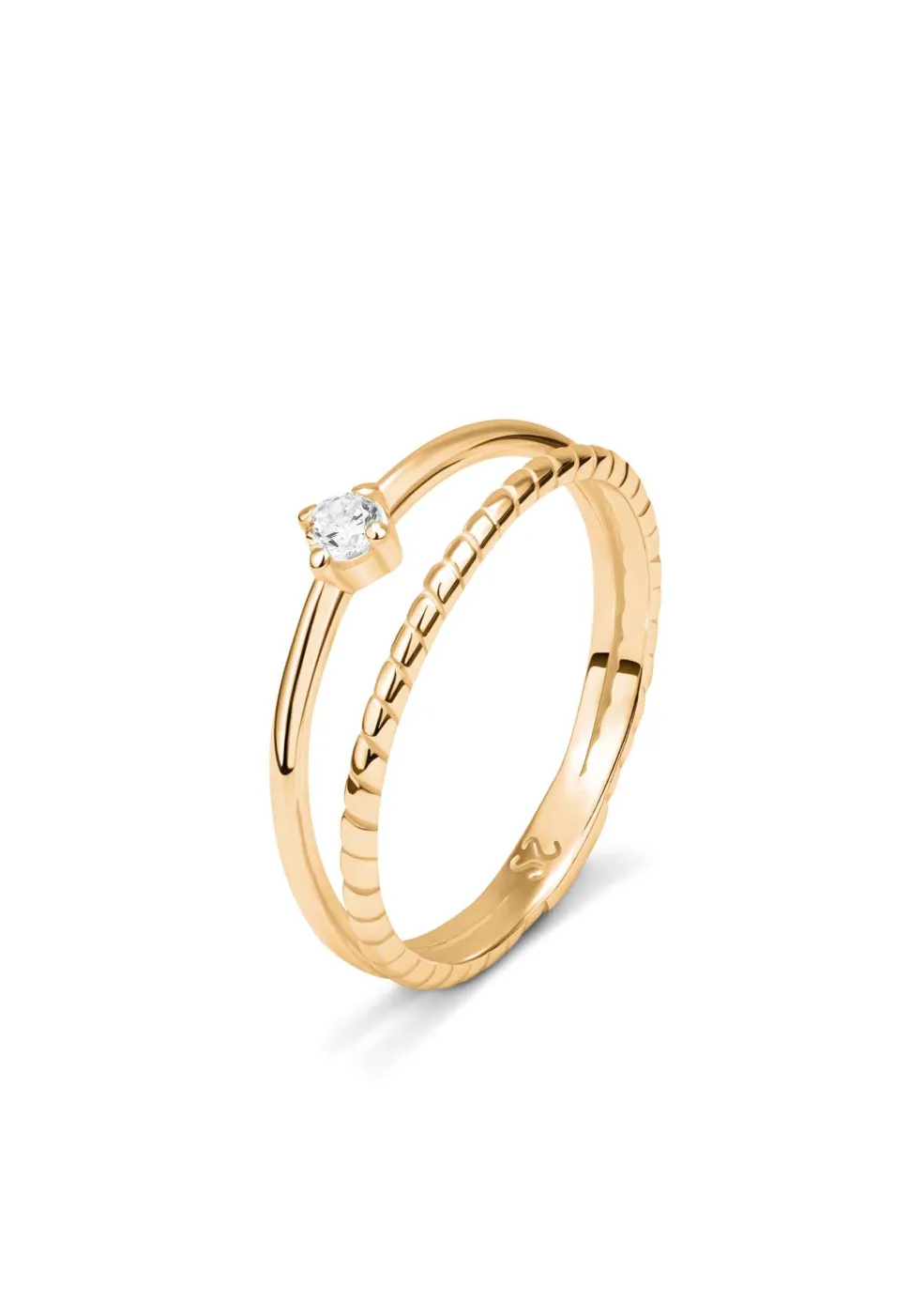 ANILLO ANTARYAMIN BAÑADO EN ORO