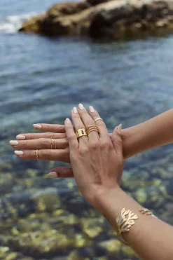ANILLO AZHAR BAÑADO EN ORO