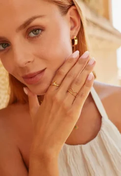 ANILLO BRAHMA BAÑADO EN ORO