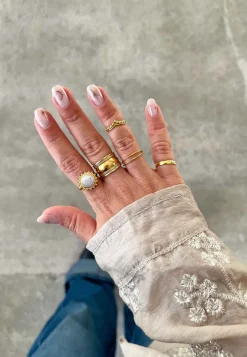 ANILLO CHANDI BAÑADO EN ORO