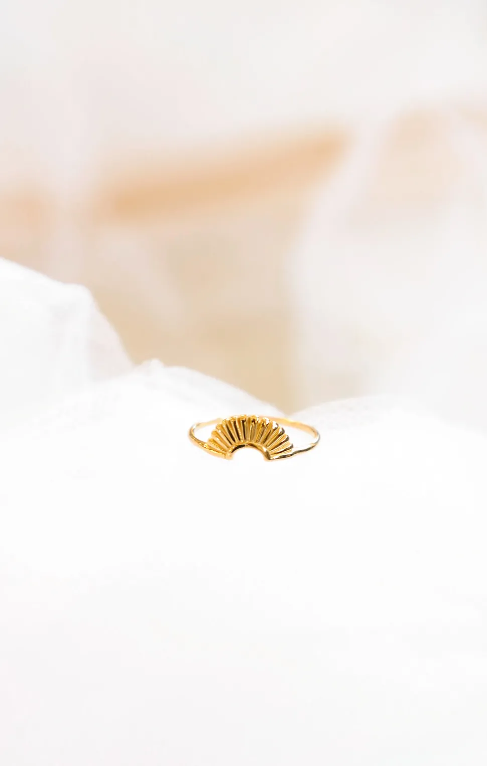ANILLO CURIYAN BAÑADO EN ORO