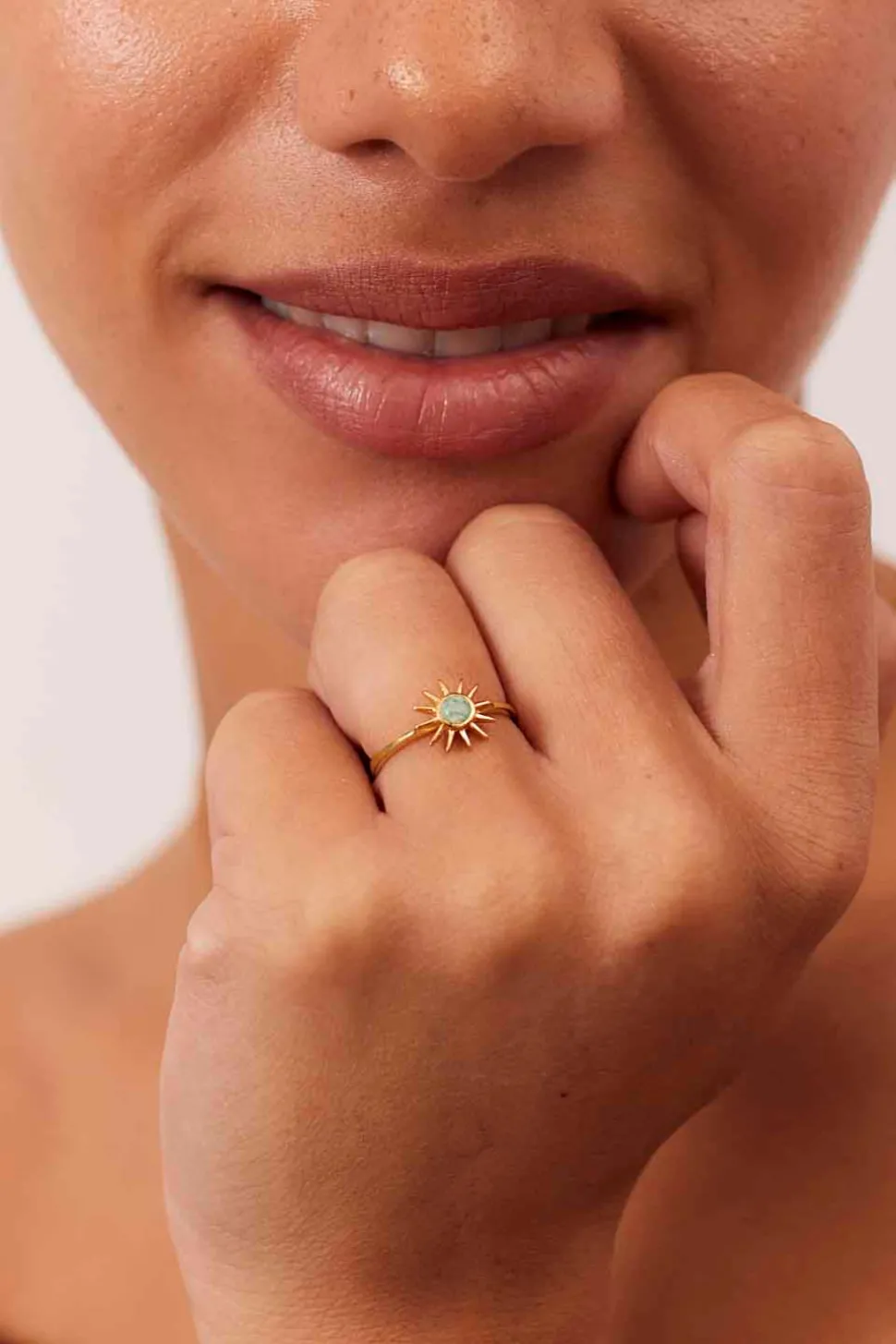 ANILLO DHOP BAÑADO EN ORO