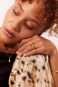 ANILLO DHOP BAÑADO EN ORO