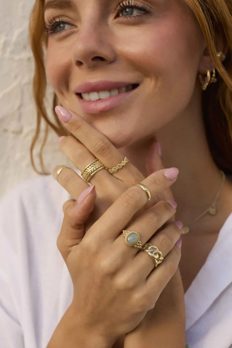 ANILLO DOREE BAÑADO EN ORO