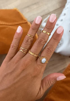 ANILLO GAR BAÑADO EN ORO