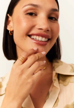 ANILLO KANU BAÑADO EN ORO
