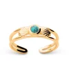 ANILLO KRASA BAÑADO EN ORO