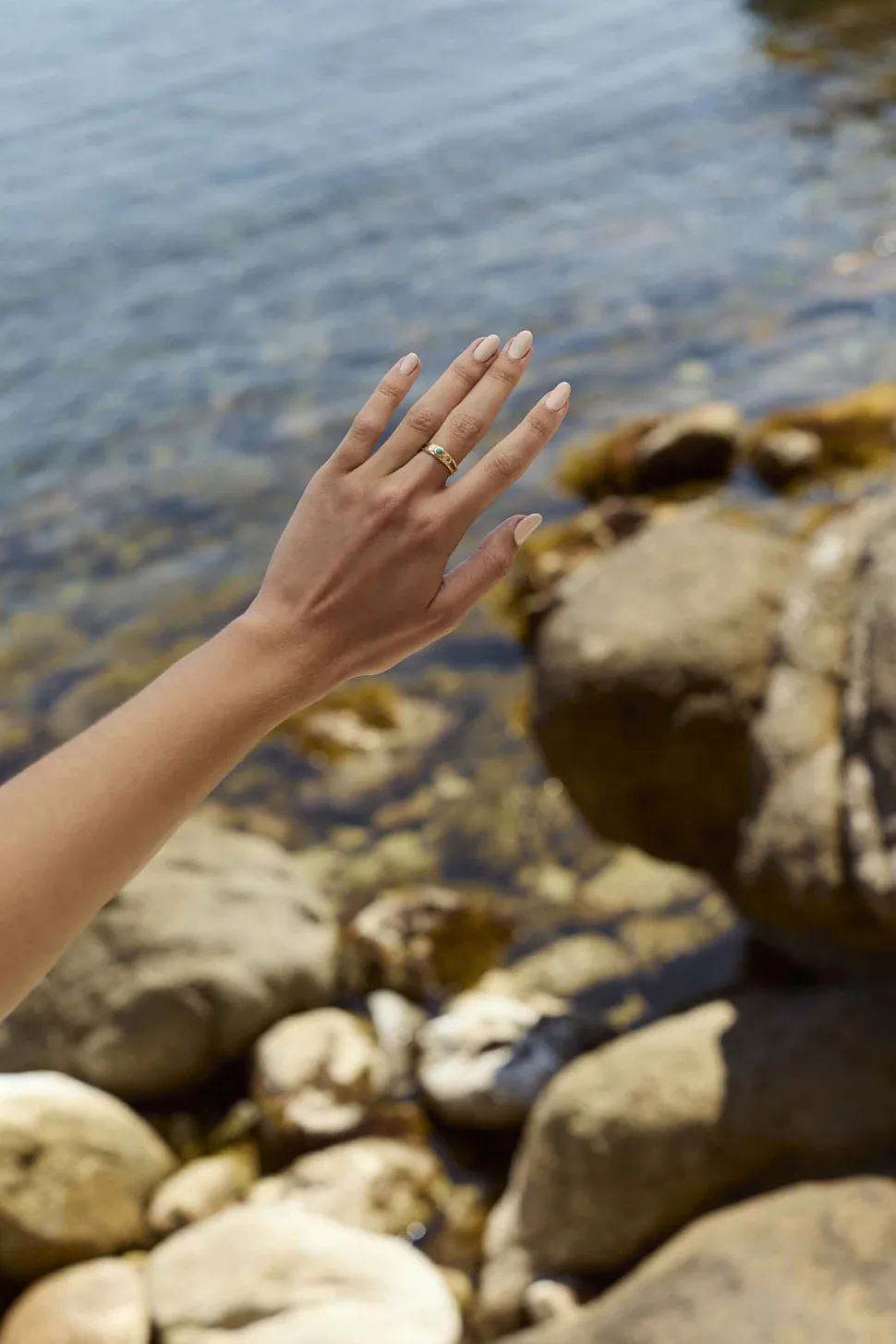 ANILLO KRASA BAÑADO EN ORO