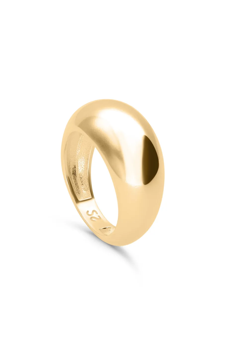 ANILLO MAHARANI BAÑADO EN ORO