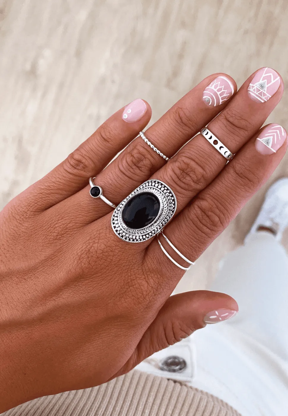 ANILLO MALINI ÓNIX