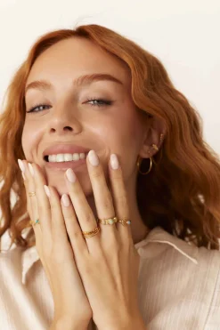 ANILLO MAMA BAÑADO EN ORO