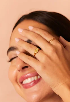 ANILLO MUHARI BAÑADO EN ORO