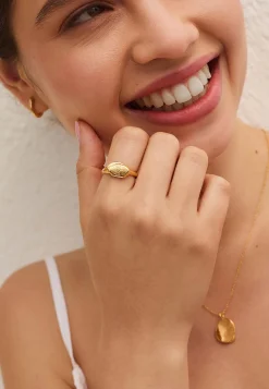 ANILLO MUHARI BAÑADO EN ORO