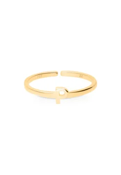 ANILLO NAAM BAÑADO EN ORO