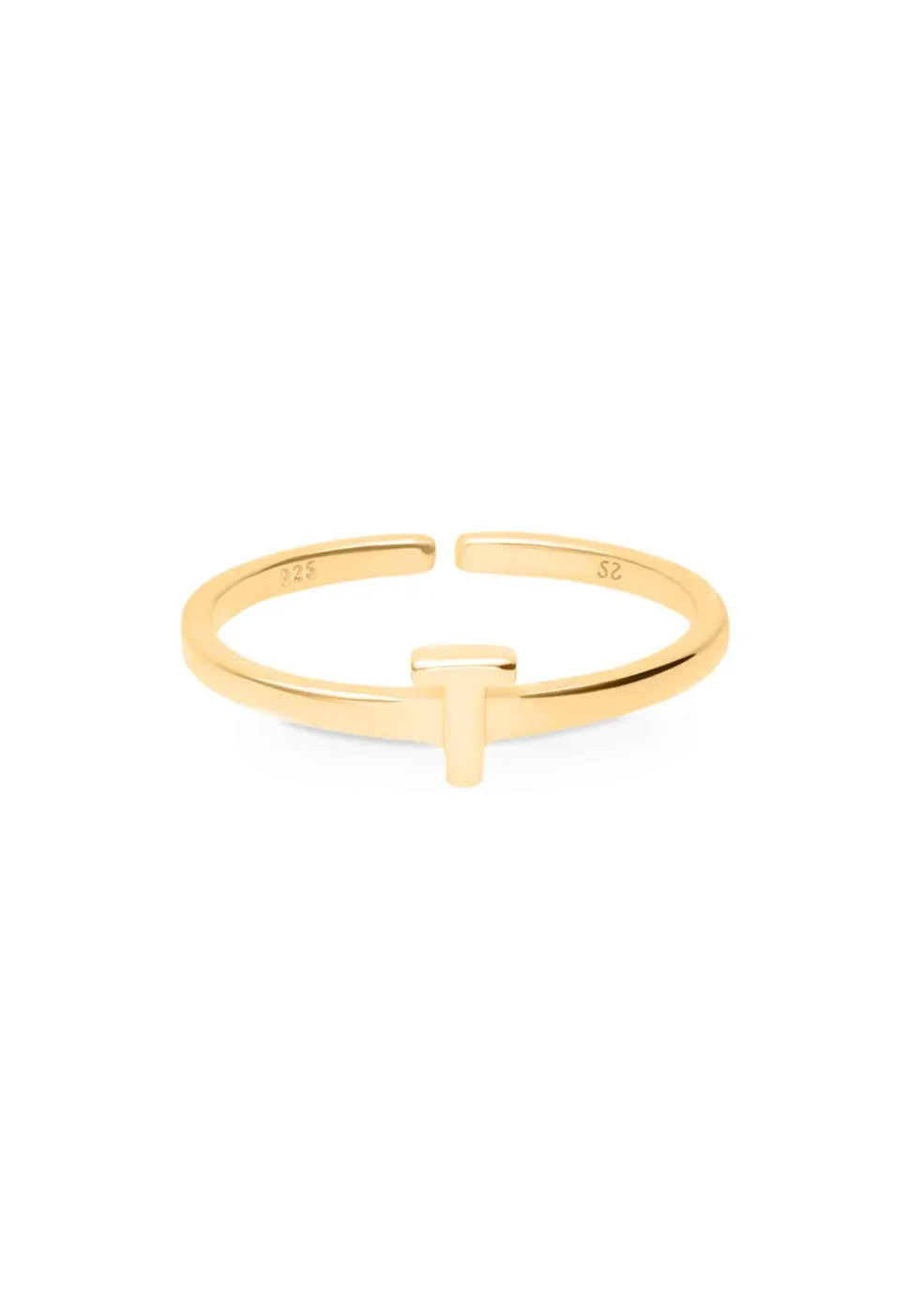 ANILLO NAAM BAÑADO EN ORO