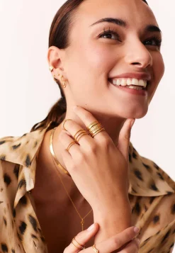 ANILLO NARSI BAÑADO EN ORO