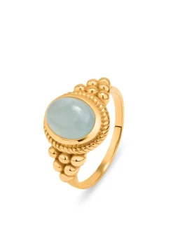 ANILLO PANEE BAÑADO EN ORO