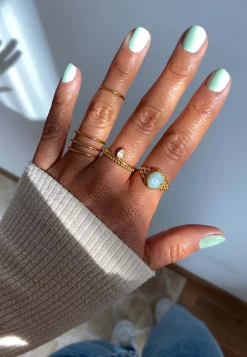 ANILLO PANEE BAÑADO EN ORO