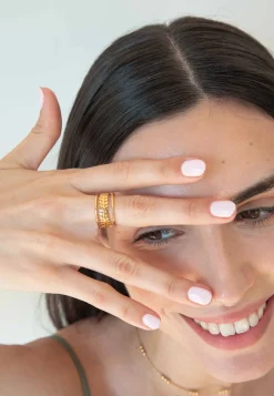 ANILLO PATTIYON BAÑADO ORO