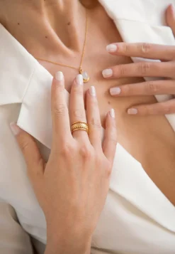 ANILLO PATTIYON BAÑADO ORO