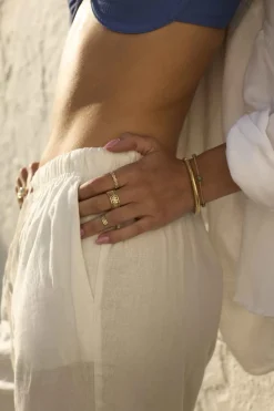 ANILLO PATTIYON BAÑADO ORO