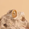 ANILLO PIEDRAS DE NACIMIENTO BAÑADO EN ORO