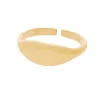 ANILLO PURNIT GRABADO BAÑADO EN ORO