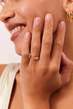 ANILLO SAMADHI BAÑADO EN ORO