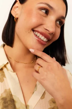ANILLO SEVTI BAÑADO EN ORO