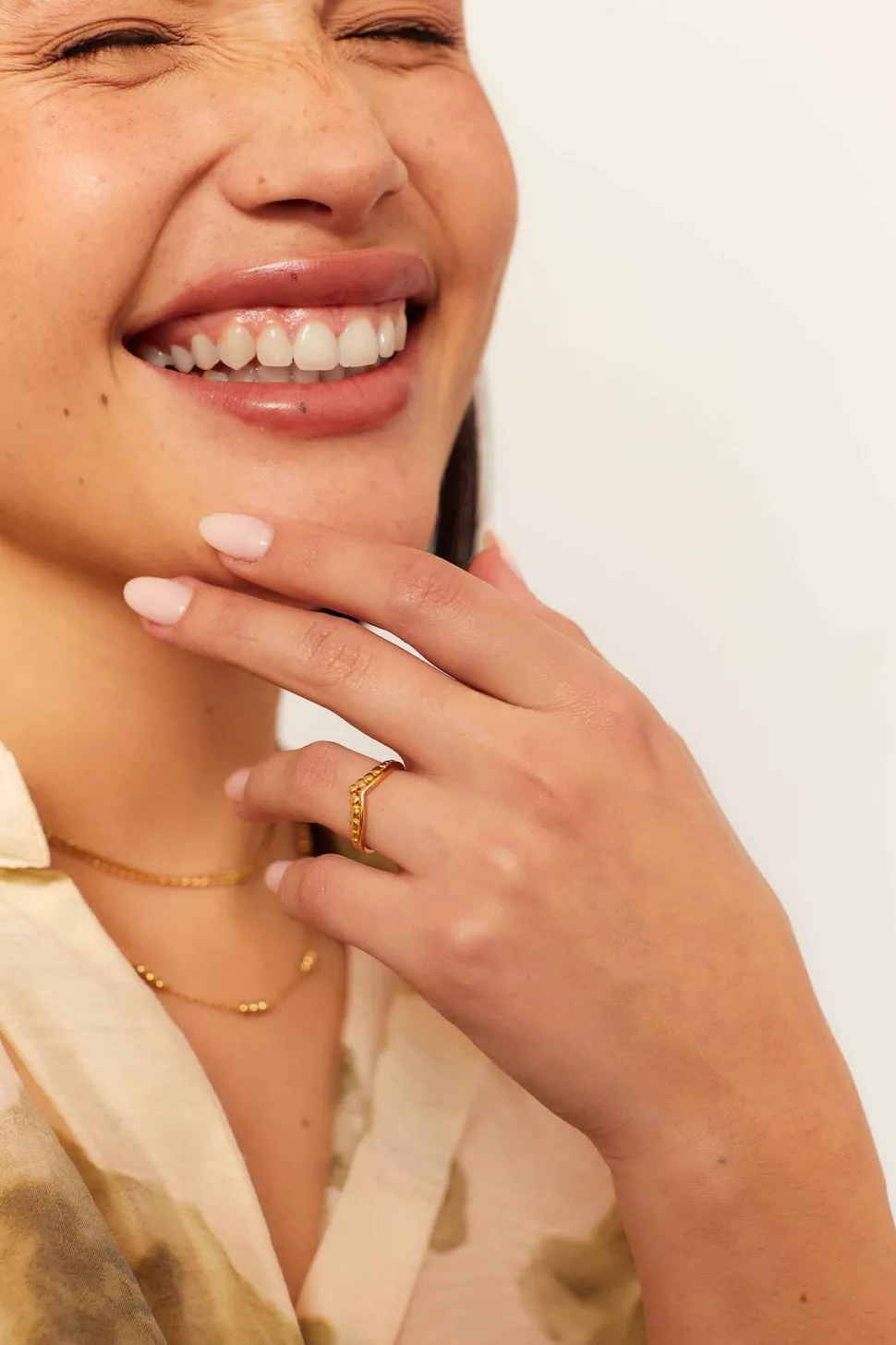 ANILLO SEVTI BAÑADO EN ORO