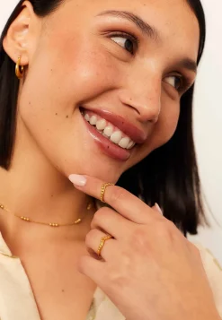 ANILLO SEVTI (MIDI) BAÑADO EN ORO