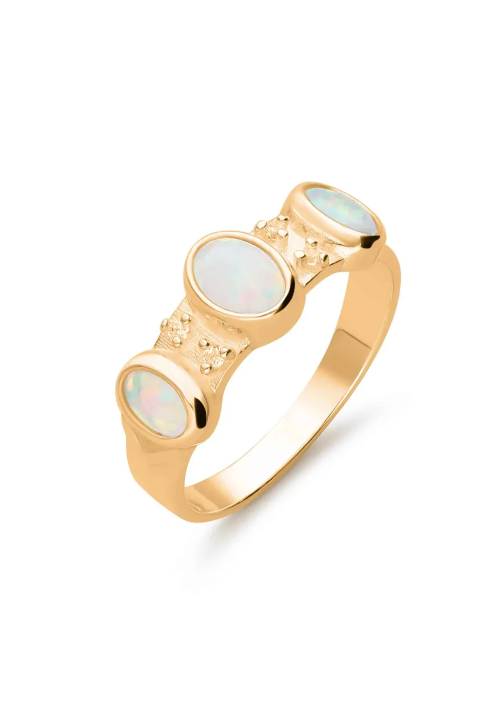 ANILLO SHANATA BAÑADO EN ORO