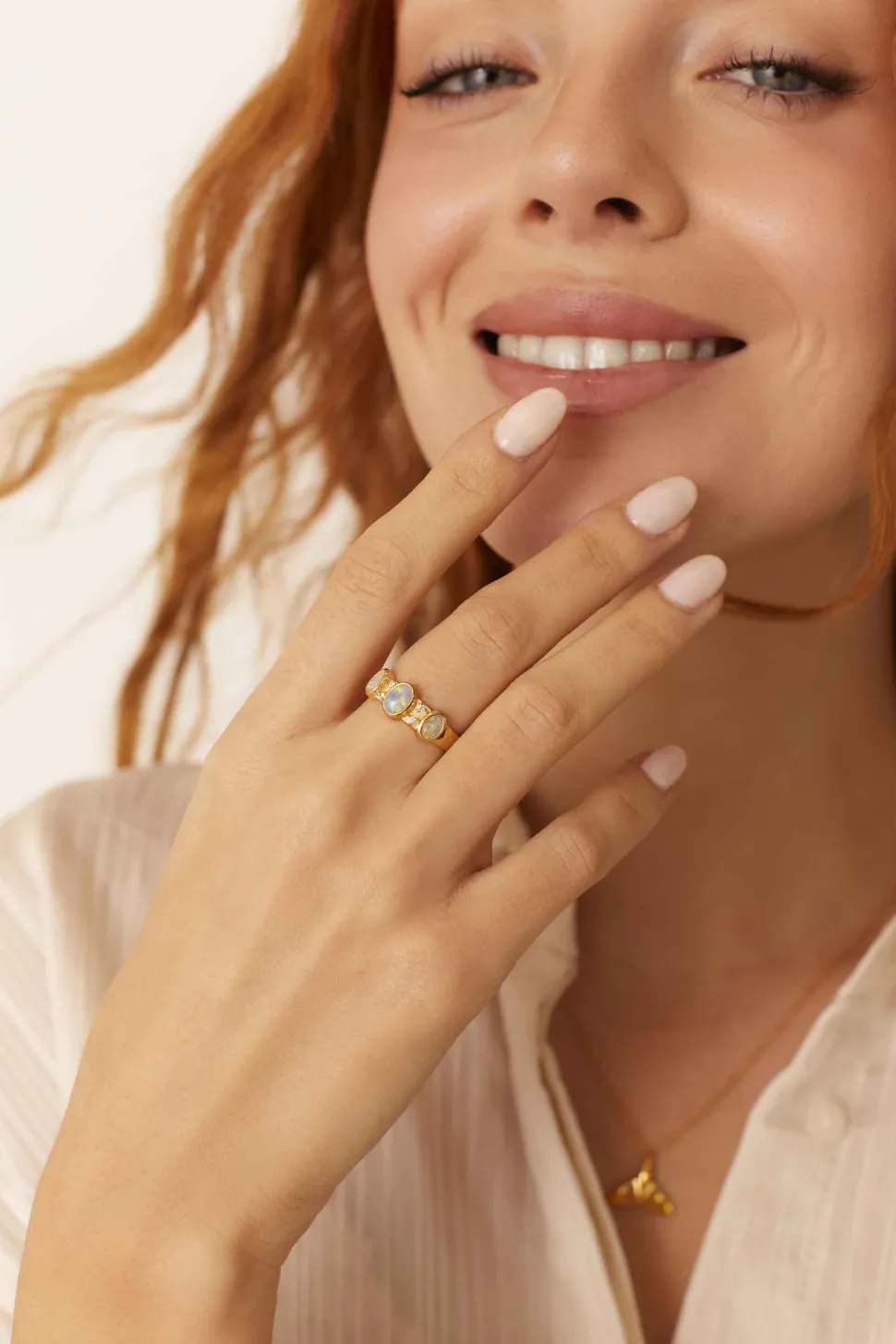 ANILLO SHANATA BAÑADO EN ORO