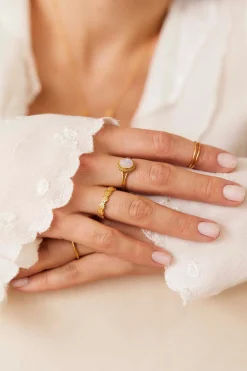 ANILLO SHILA BAÑADO EN ORO