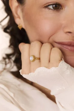 ANILLO SHILA BAÑADO EN ORO