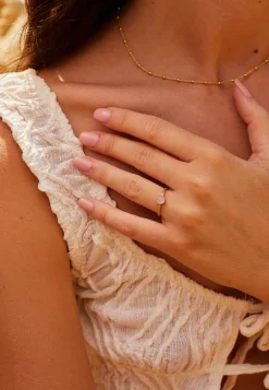 ANILLO SUNITA BAÑADO EN ORO