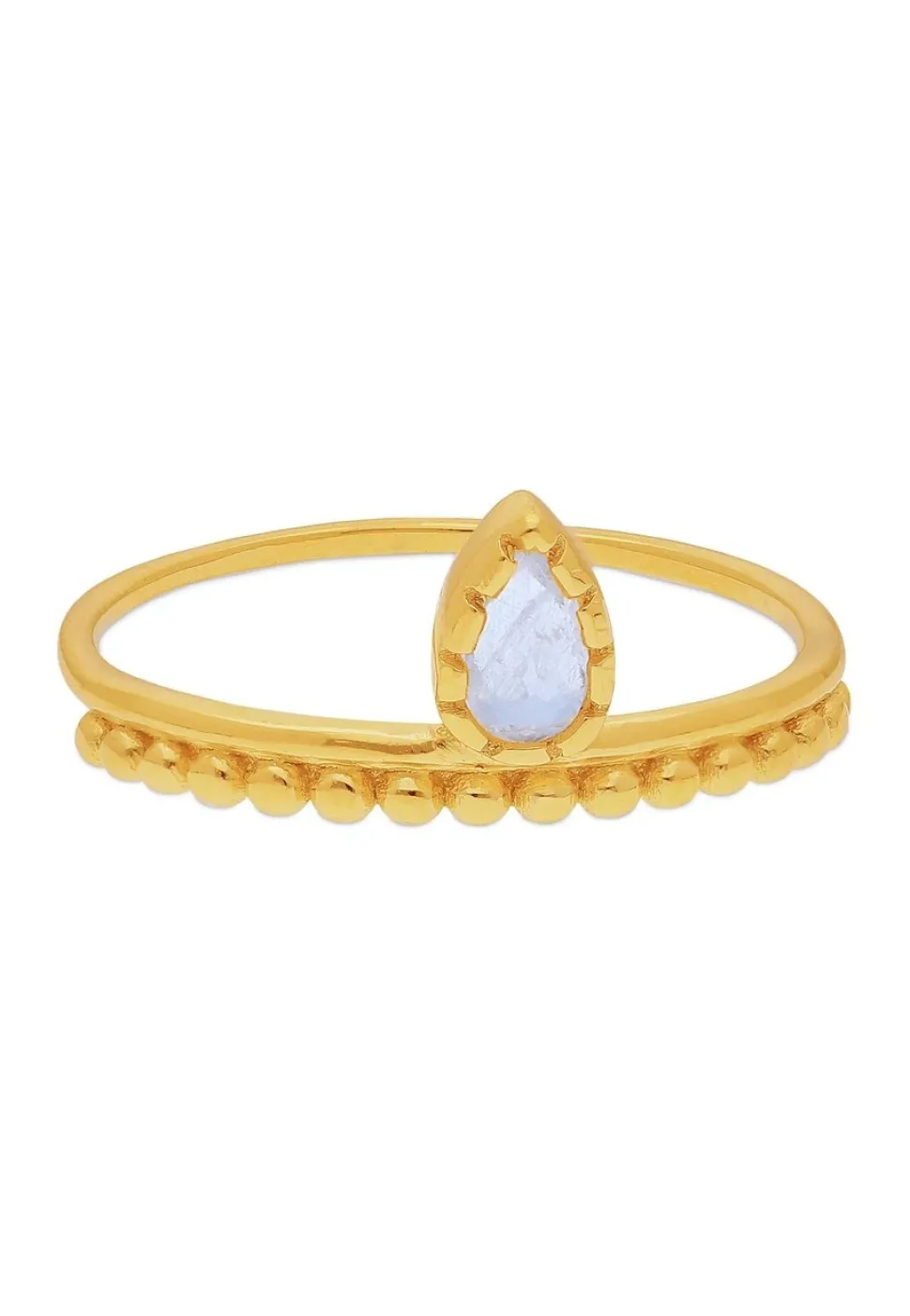 ANILLO SWATI BAÑADO EN ORO