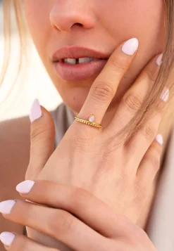 ANILLO SWATI BAÑADO EN ORO