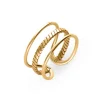 ANILLO TANIKA BAÑADO EN ORO