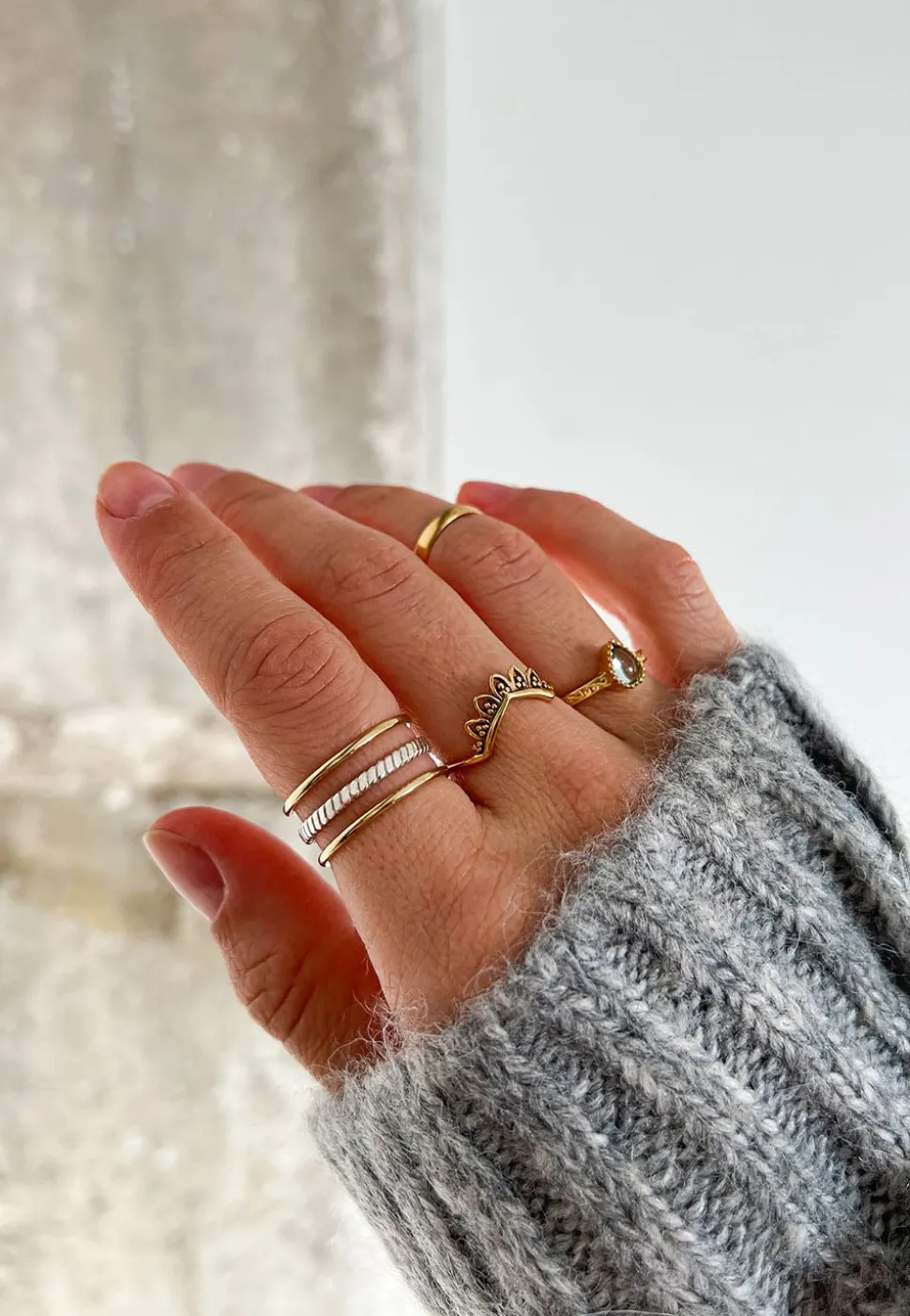 ANILLO TANIKA BICOLOR