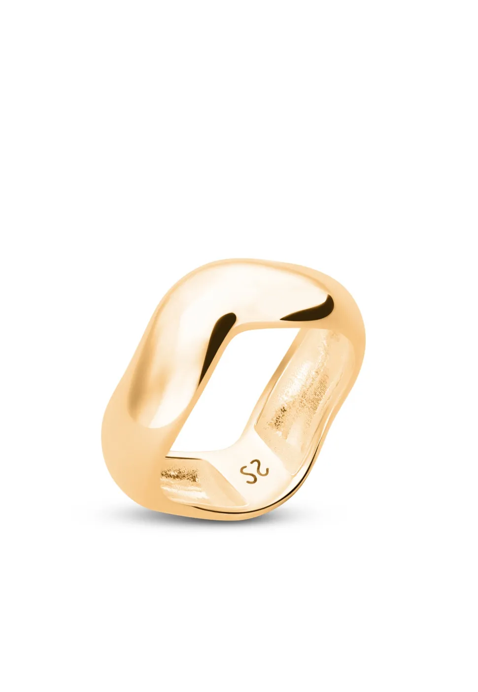 ANILLO TAT BAÑADO EN ORO