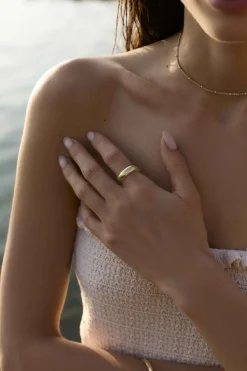 ANILLO TAT BAÑADO EN ORO