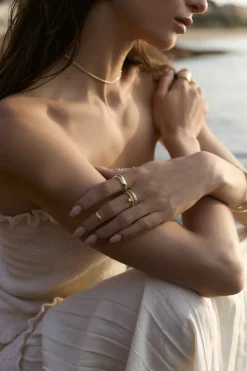 ANILLO TAT BAÑADO EN ORO