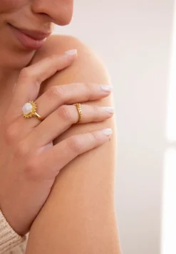 ANILLO TENAYA BAÑADO ORO