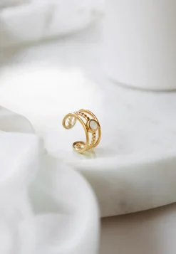 ANILLO VEDANTA BAÑADO ORO