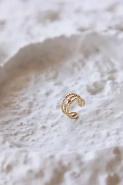 ANILLO VEDANTA BAÑADO ORO