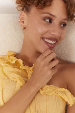 ANILLO VIMAAN BAÑADO EN ORO