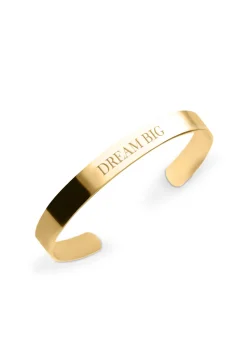 BRAZALETE ADAR BAÑADO EN ORO PERSONALIZADO