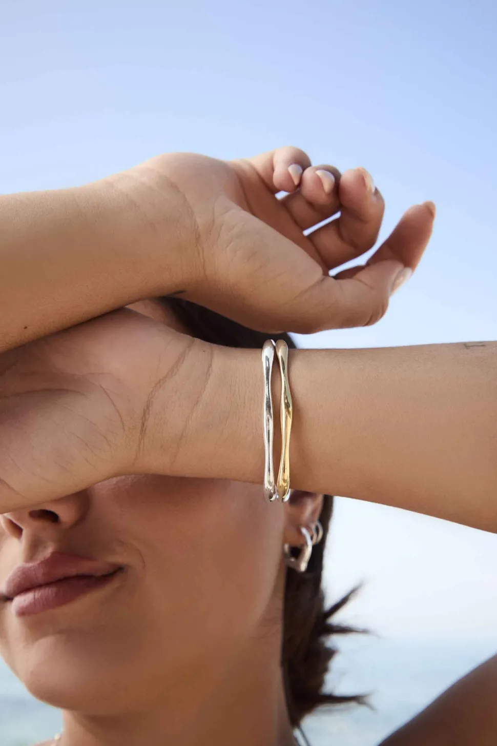 BRAZALETE ARHATA BAÑADO EN ORO